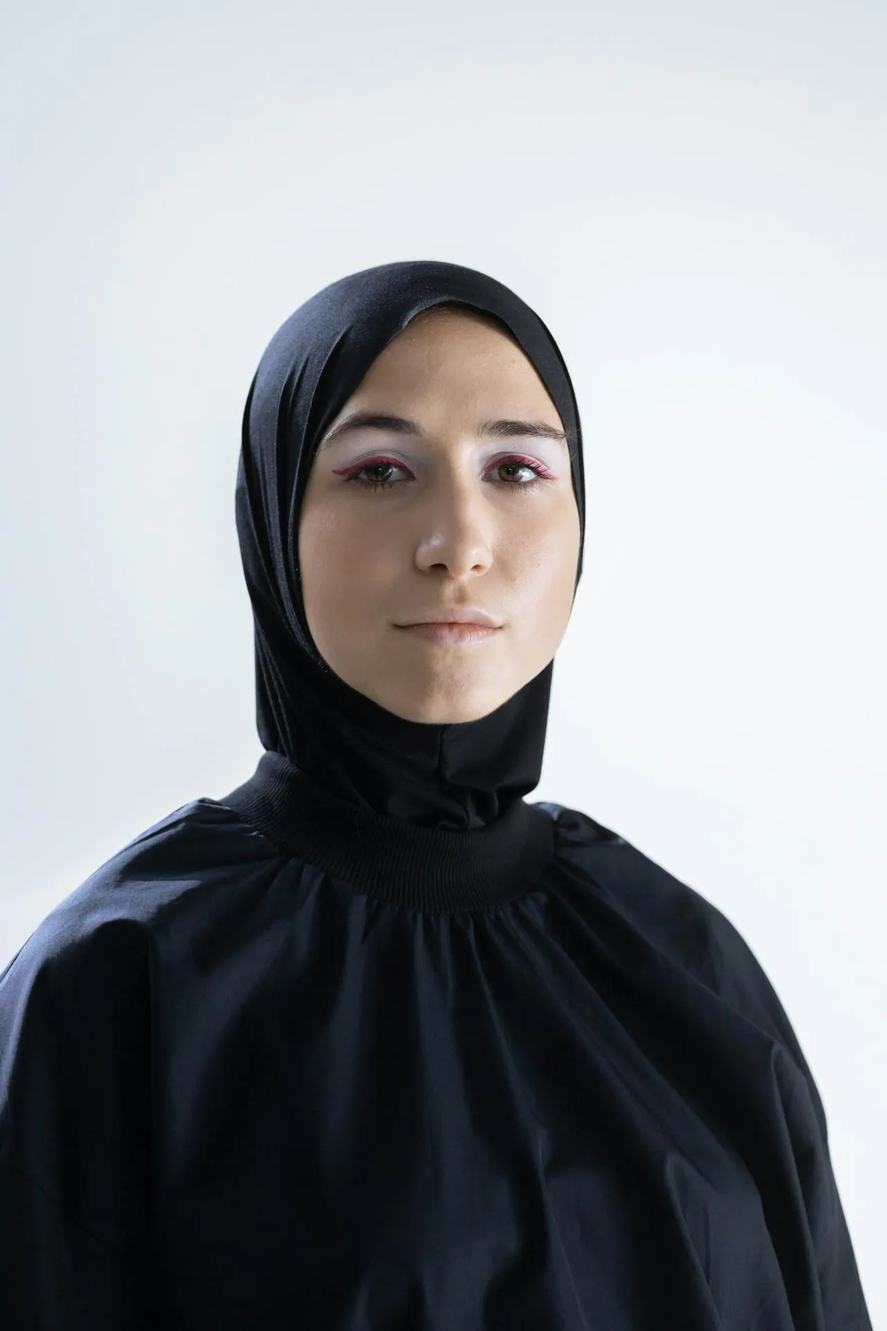 Professional portrait of female lead interior designer with modern attire